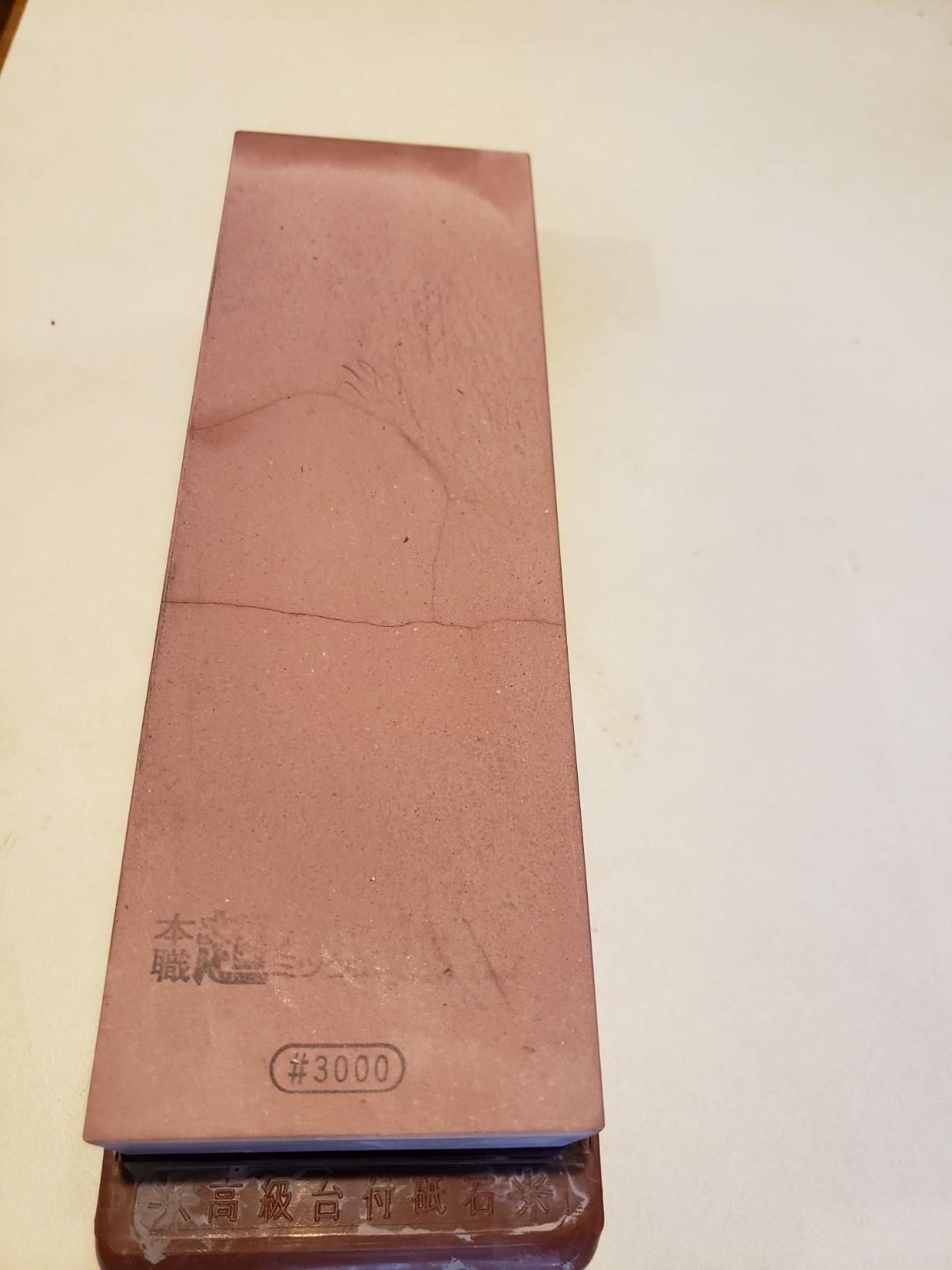 Chosera 3,000 Grit Stone - with base customer photo 1