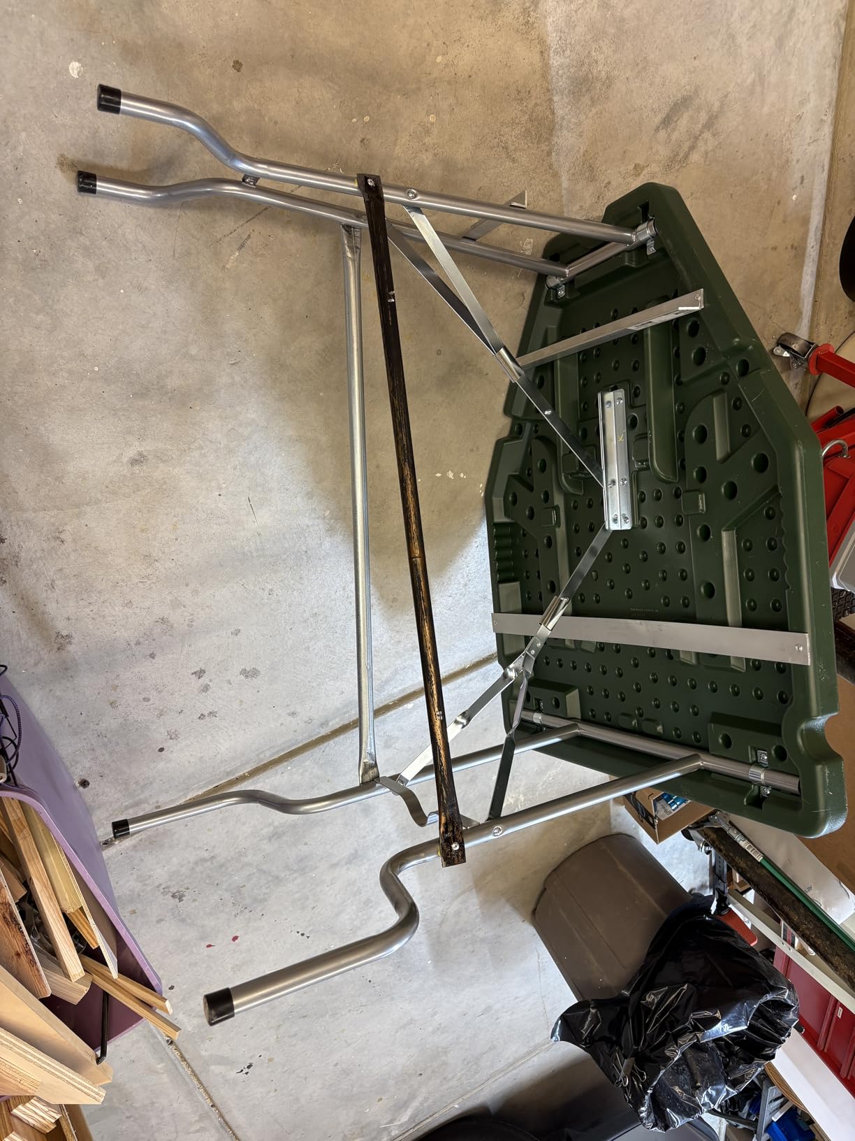 MTM PST-11 Predator Shooting Table, Portable Benchrest, Durable Molded Design, Shooting Platform, Target Shooting & Range Accessory, Green customer photo 1