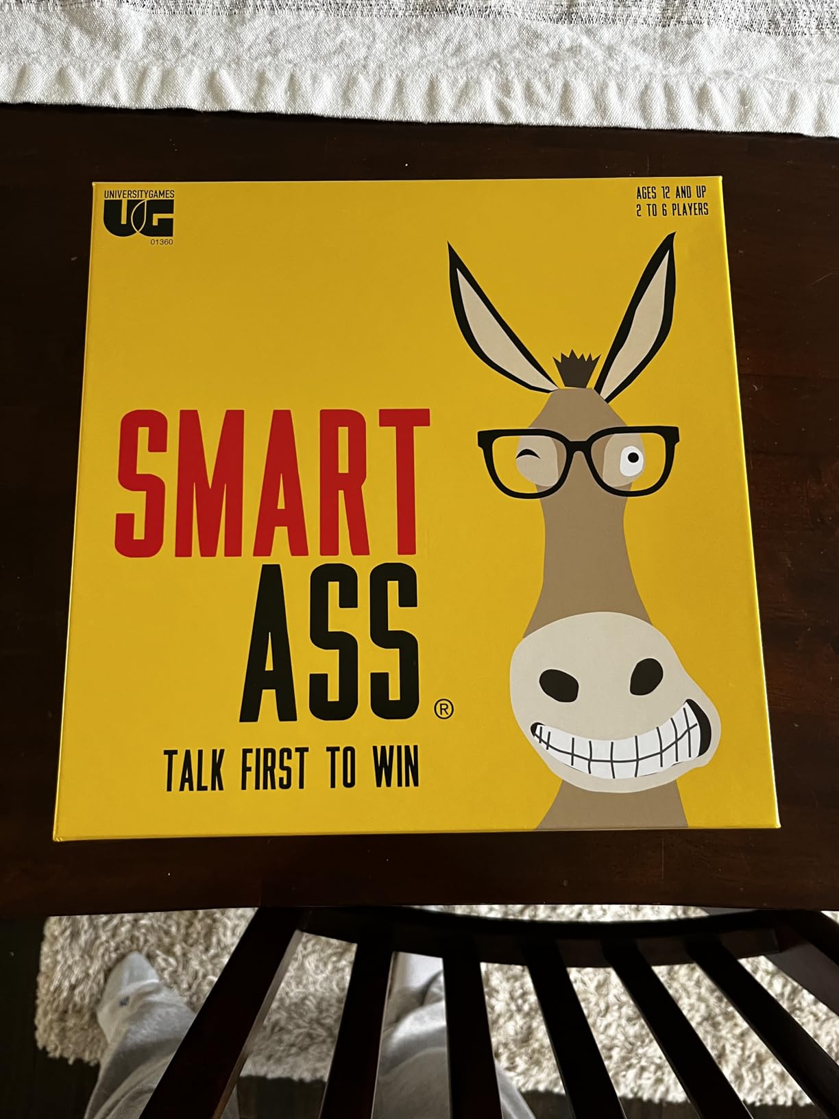 Smart Ass Fast-Paced Trivia Board Game for Families, Ages 12+ customer photo 1