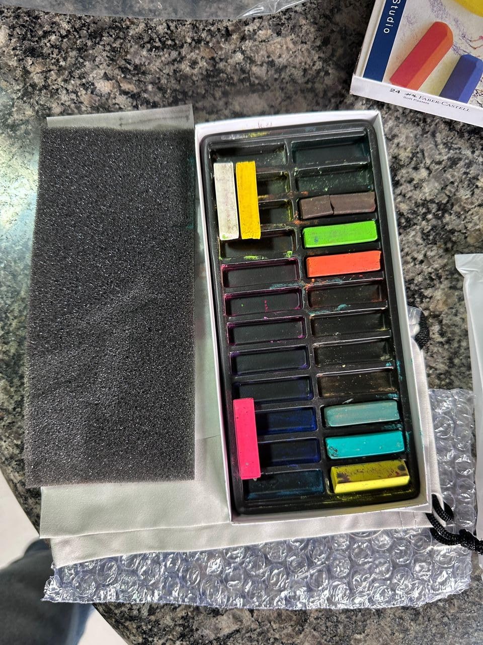 Faber-Castell Creative Studio Soft Pastel Mini Sticks (1.25”) - 24 Vivid Colors customer photo 2