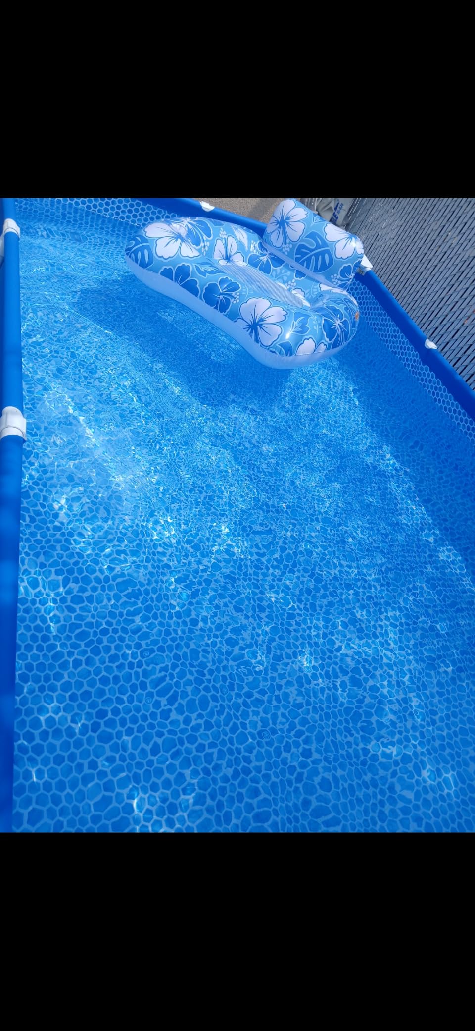 INTEX Metal Frame 14ft 9in x 7ft 3in x 33in Above Ground Swimming Pool customer photo 1