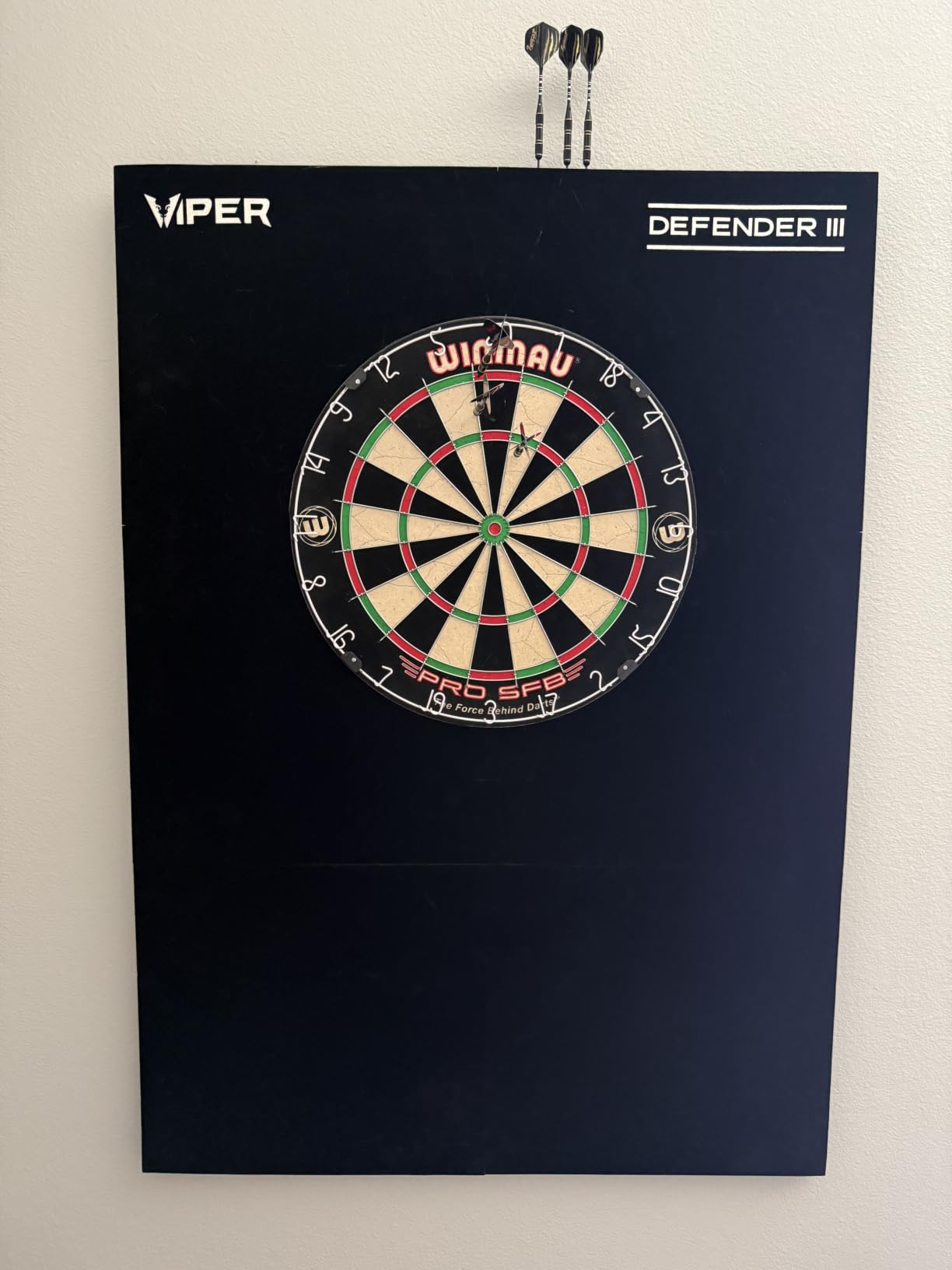 WINMAU Pro SFB Bristle Dartboard customer photo 2