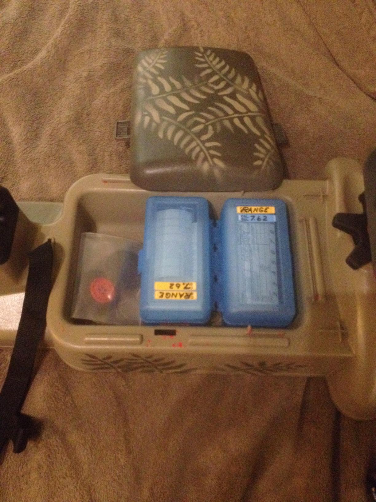 MTM SGR-30 Shoulder-Gard Recoil Reducing Rifle Shooting Rest for Outdoor Range, USA Made, Red customer photo 1