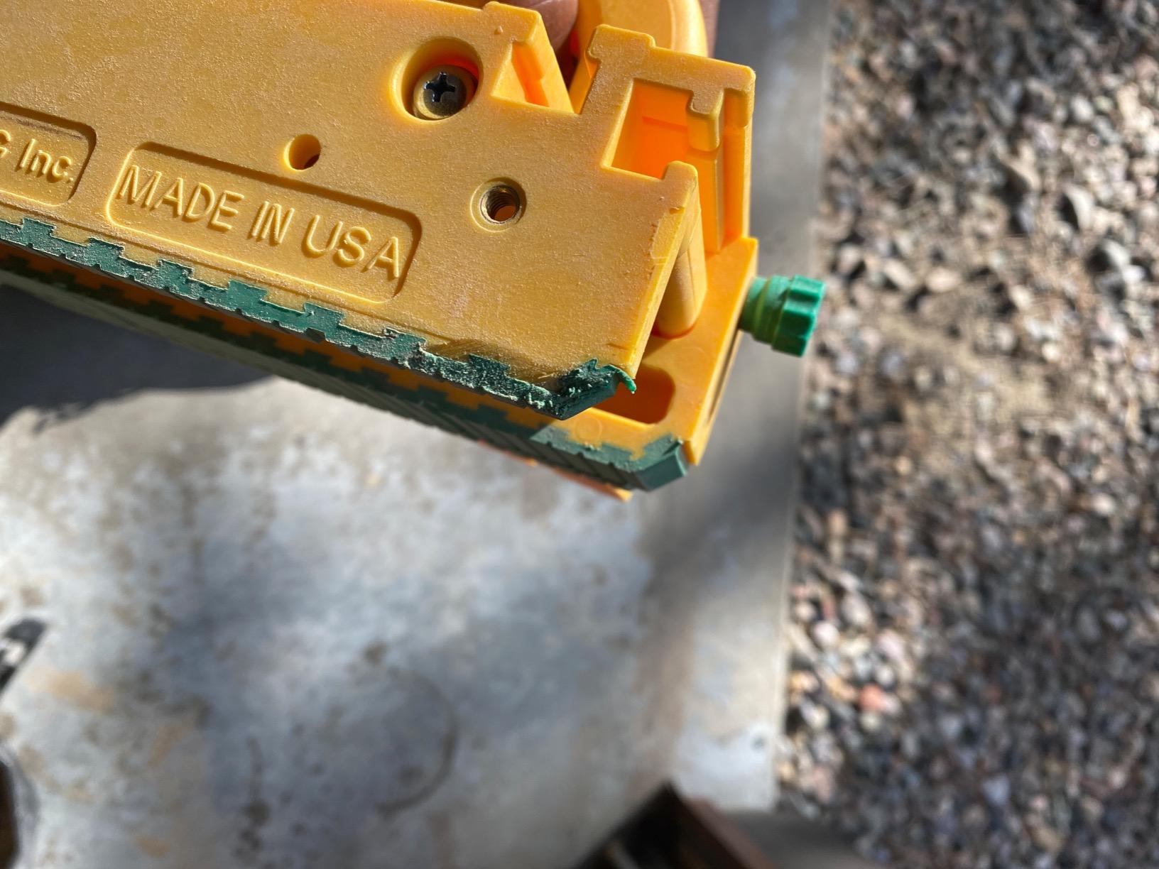 MICROJIG GRR-RIPPER GR-100 3D Table Saw Pushblock, Yellow customer photo 2