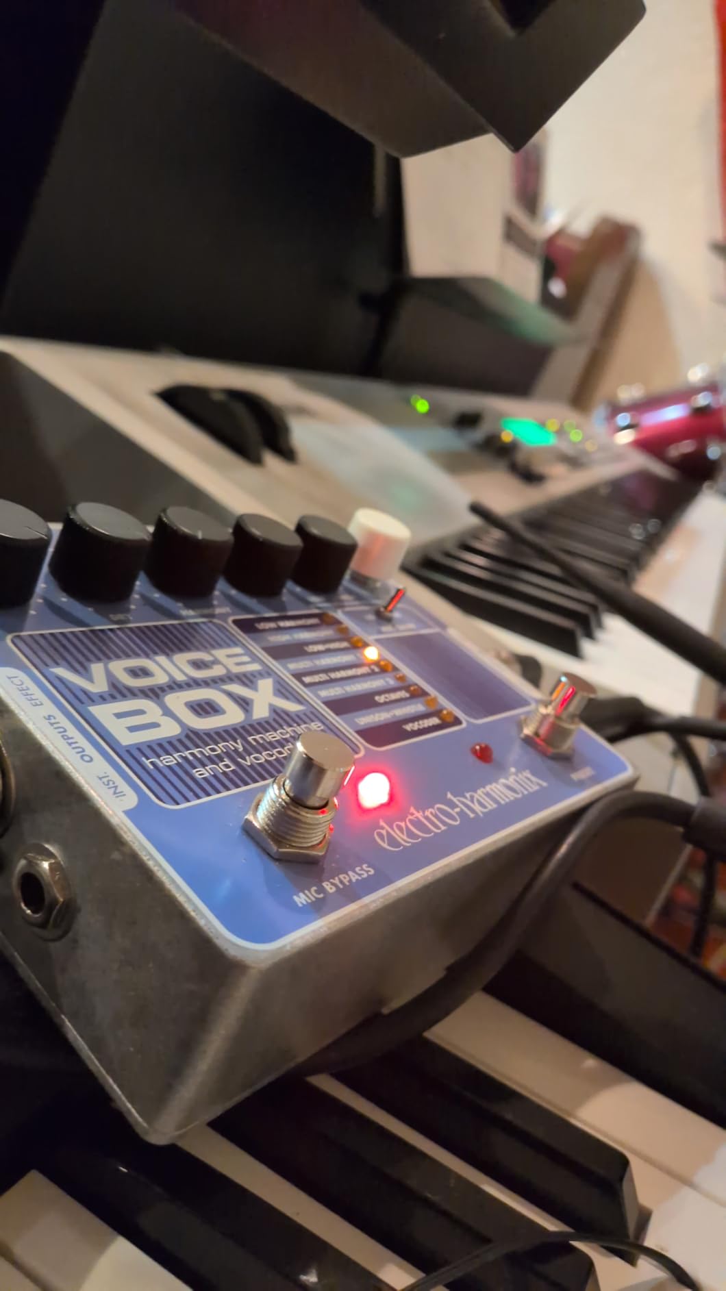 Electro-Harmonix Voice Box Vocal Harmony Machine/Vocoder Pedal customer photo 1