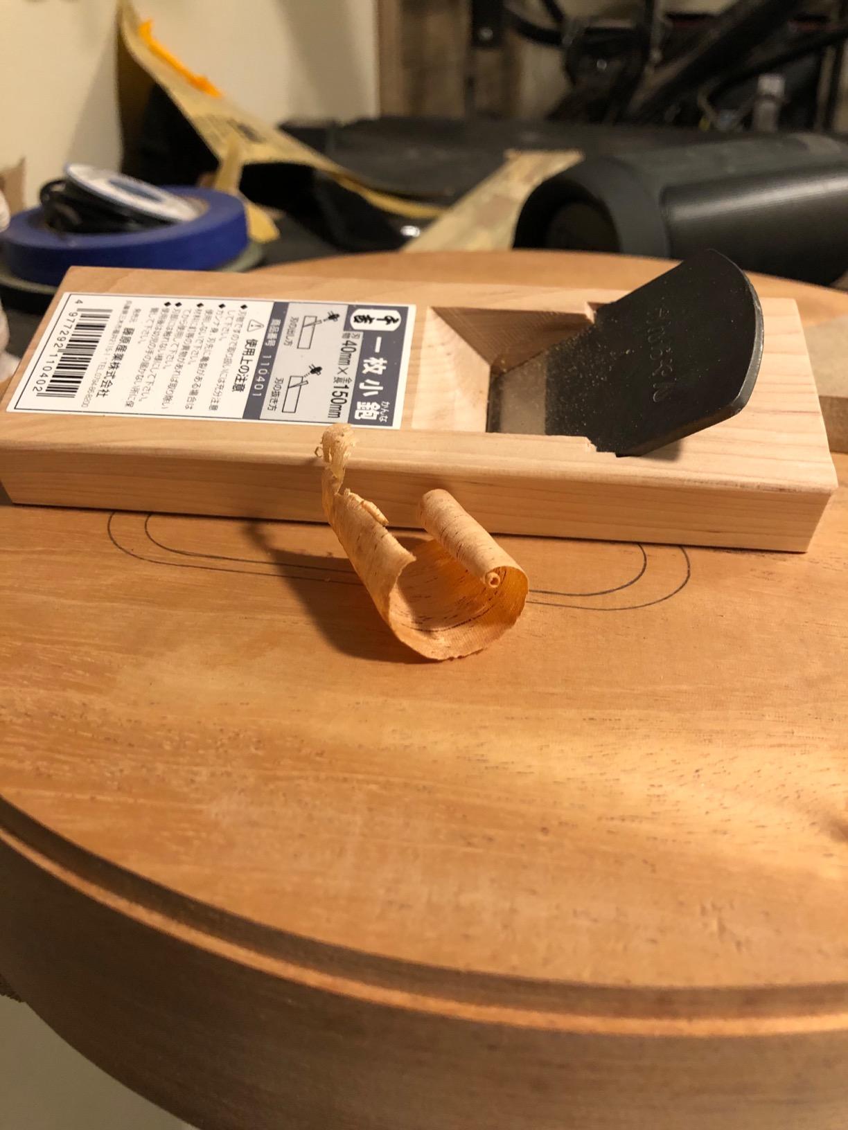 Japanese Wood Block Plane KANNA 40mm Carenter's Tool Double Edge Senkichi customer photo 1
