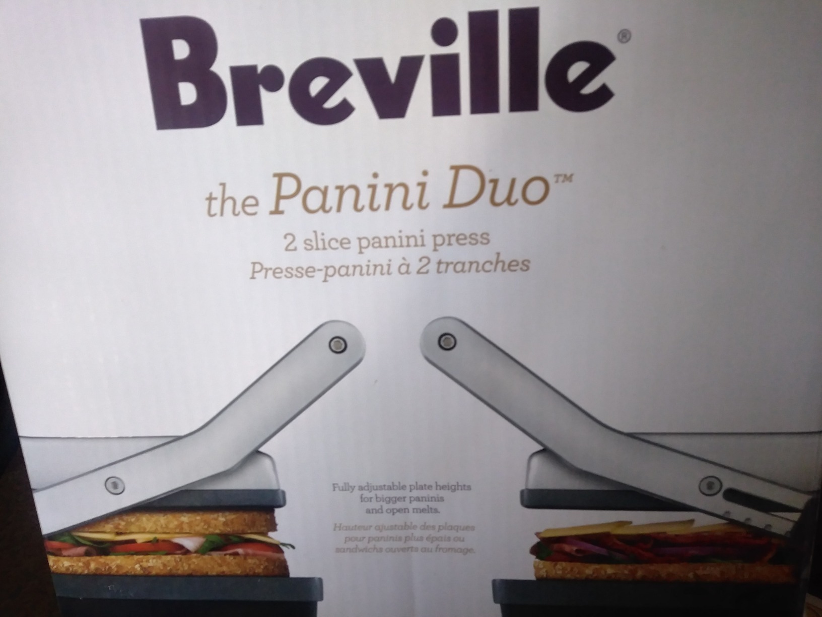 Breville BSG520XL Panini Duo Sandwich Maker, Brushed Stainless Steel customer photo 1