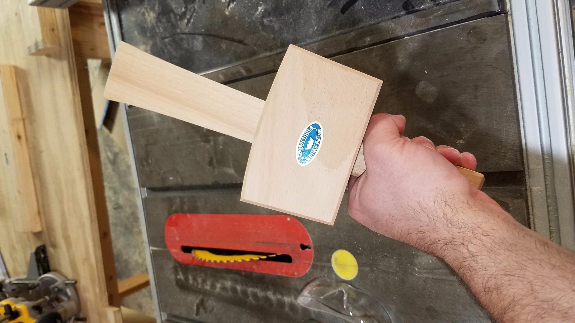 CROWN 106 4-1/2-inch Beechwood Mallet customer photo 2