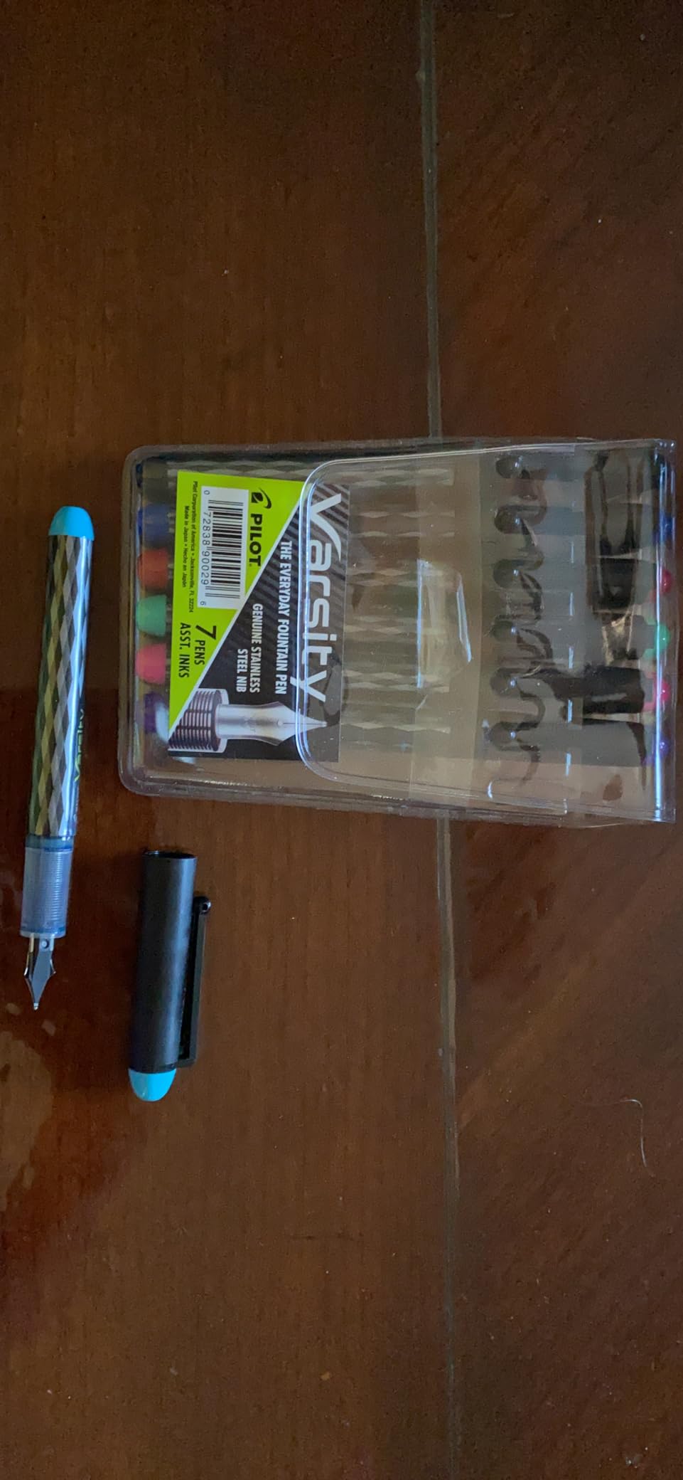 PILOT Precise Varsity Pre-Filled Fountain Pens, 1.0mm, Multicolor, 3-Pack customer photo 2