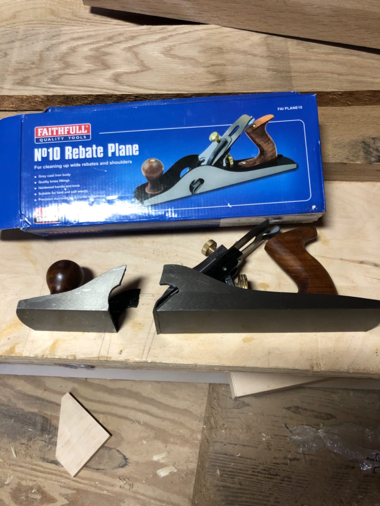 Faithfull FAIPLANE10 No.10 Rebate Plane customer photo 2