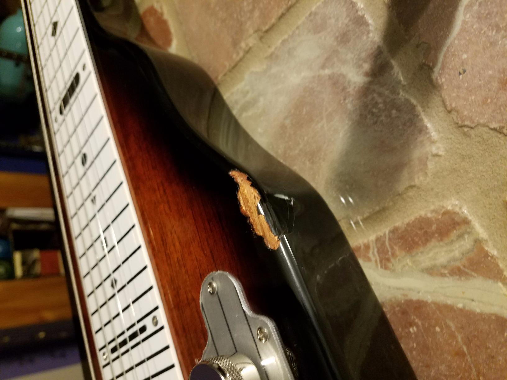Gretsch G5700 Electromatic Lap Steel with White Plastic Fretboard - Tobacco customer photo 1