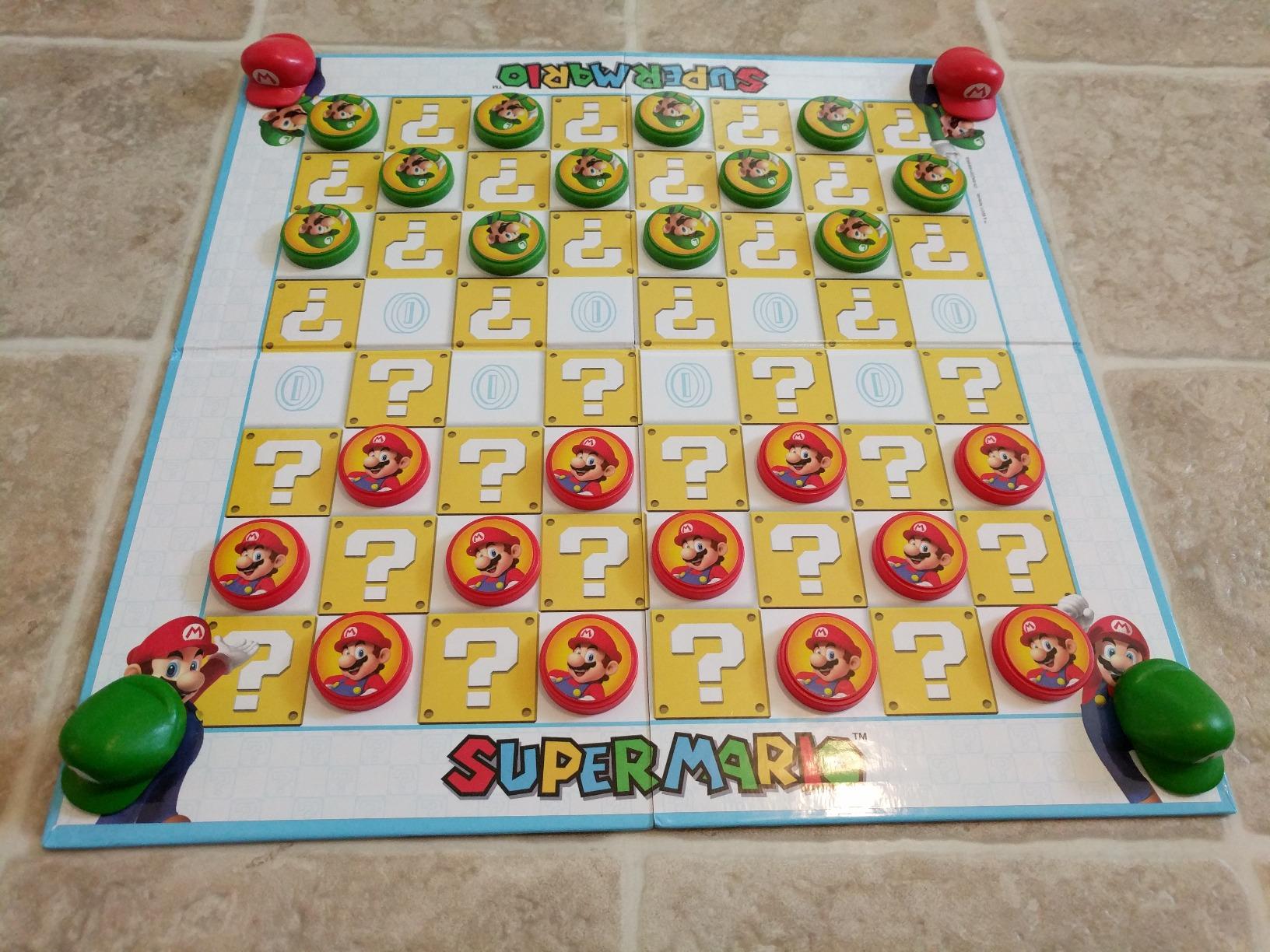 Super Mario Checkers & Tic-Tac-Toe Collector's Game Set | Featuring Super Mario Bros - Mario & Luigi | Collectible Checkers and TicTacToe Perfect for Mario Fans customer photo 1