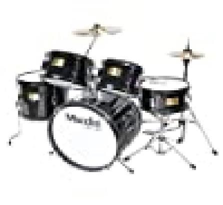Mendini by Cecilio 5 Piece 16 Inch Junior Drums Set - Metallic Blue customer photo 1