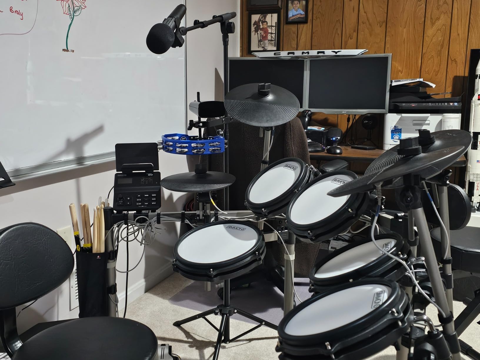 Latin Percussion LP160NY-K Tambourine and Cowbell with Mount Kit customer photo 2