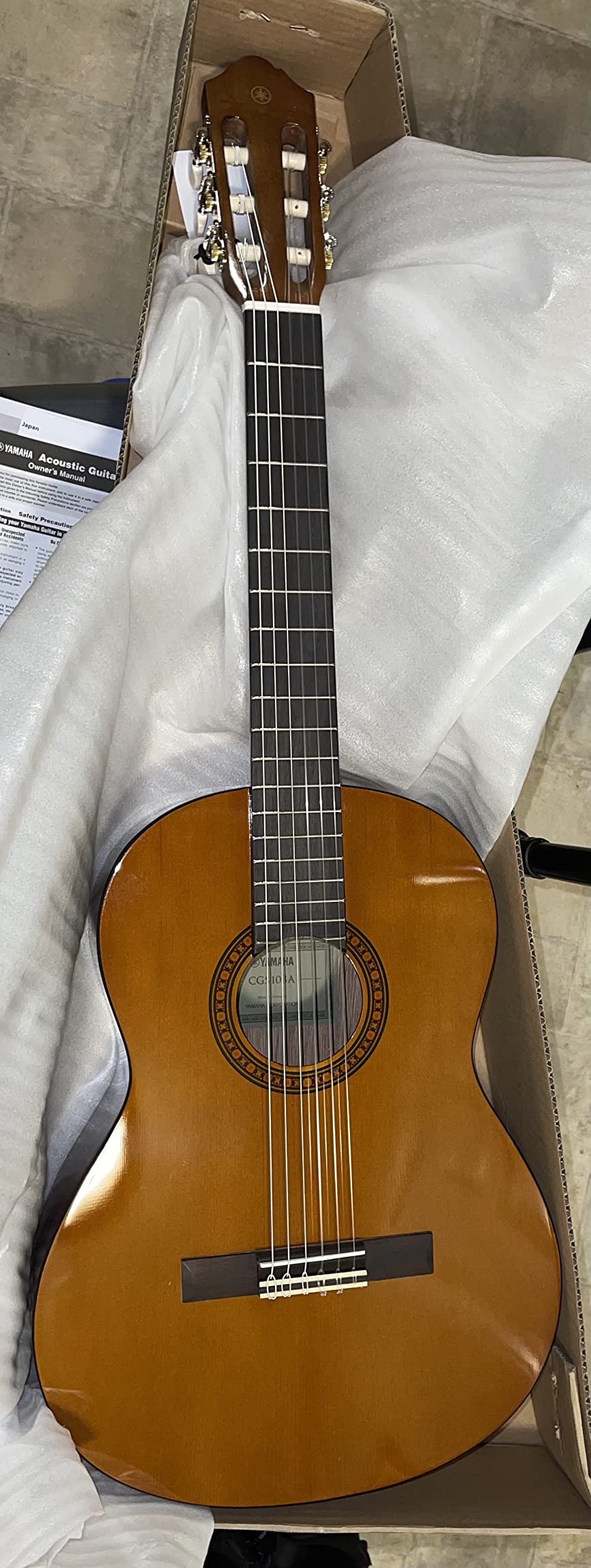 Yamaha CGS102A Half-Size Classical Guitar - Natural customer photo 2
