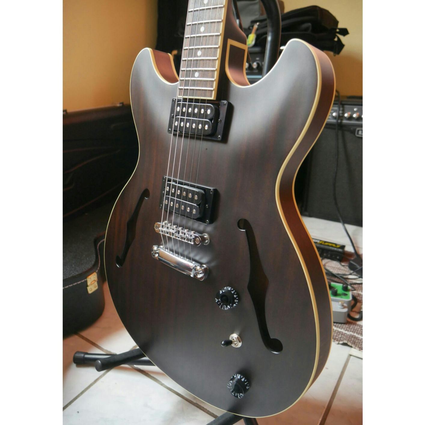 Ibanez Artcore AS53 - Transparent Black Flat customer photo 1