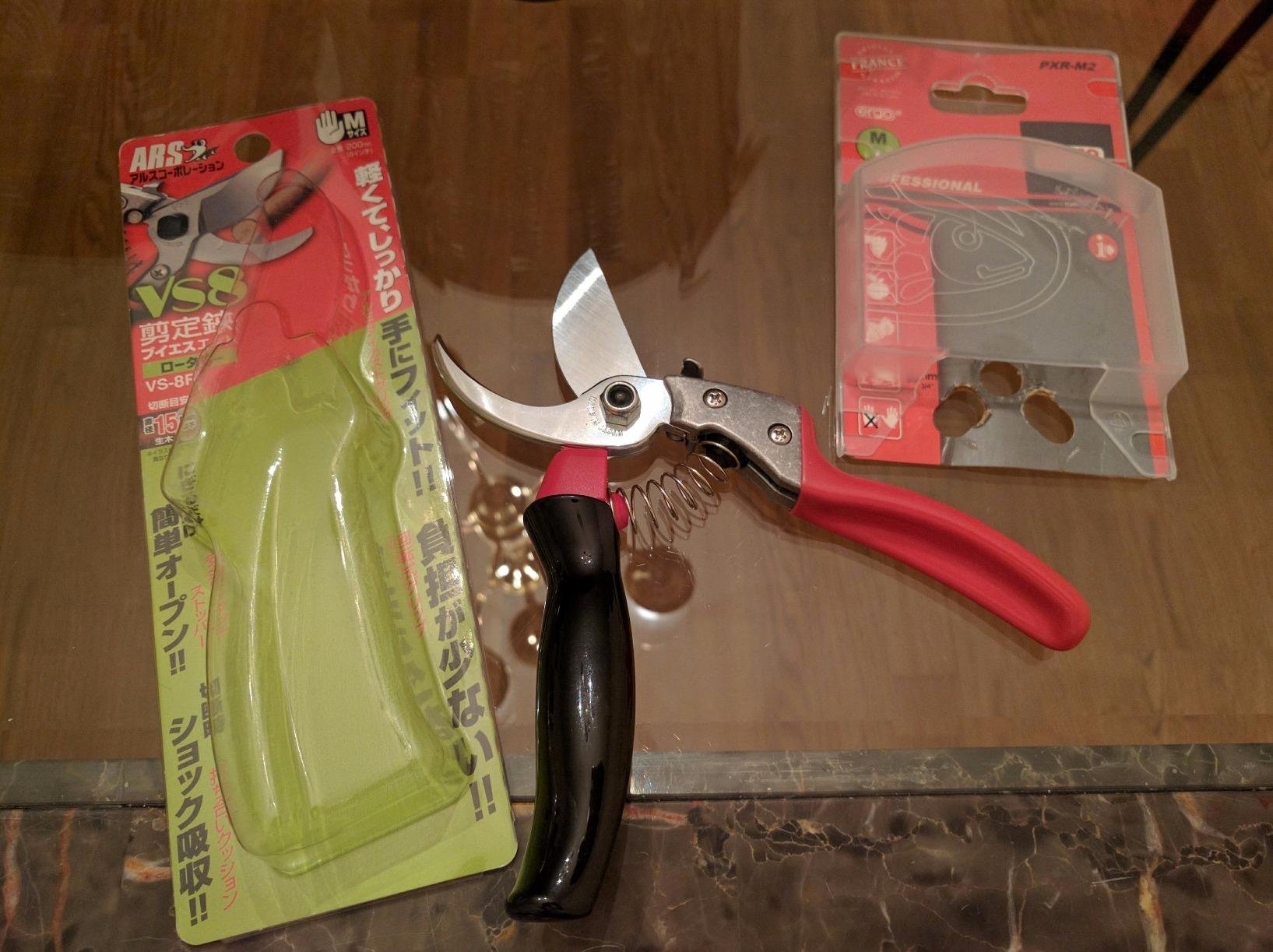 ARS HP-VS8R Rotating Handle Hand Pruner, 8-Inch customer photo 1
