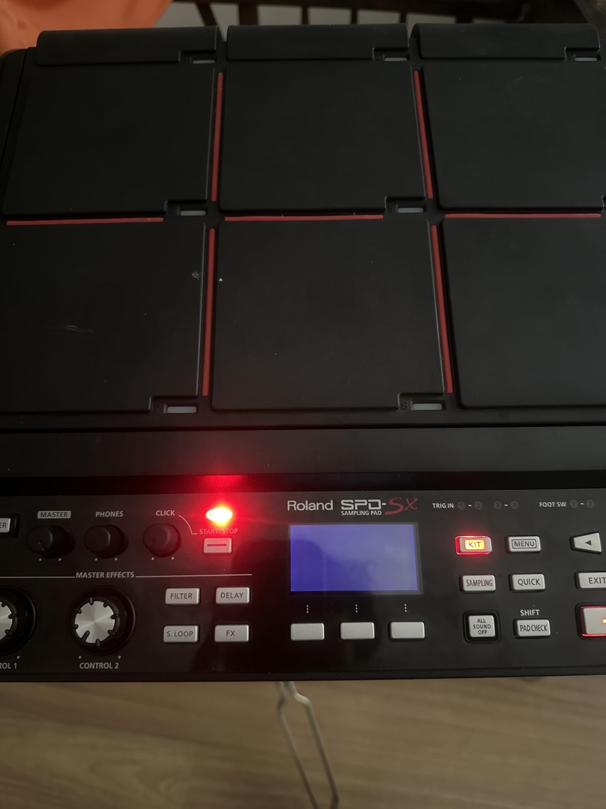 Roland SPD-SX Percussion Sampling Pad, Black customer photo 1