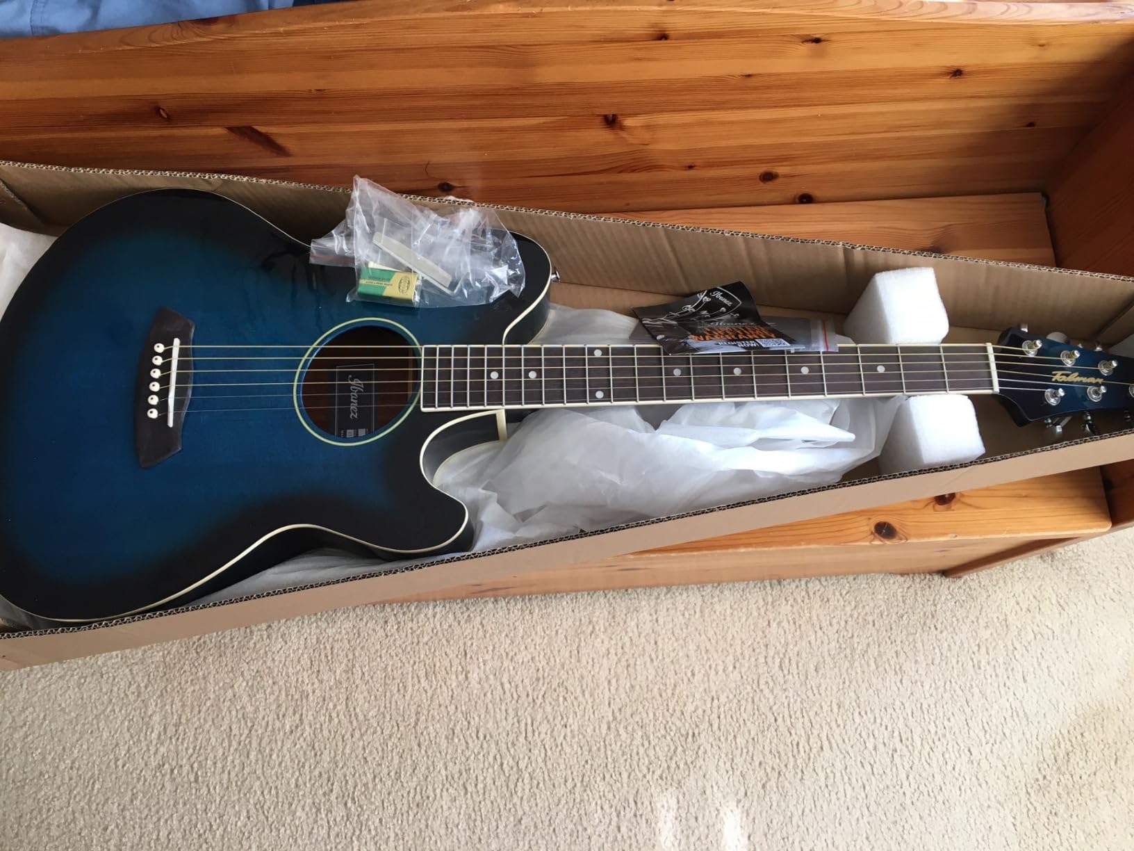 Ibanez TCY10E Talman Acoustic-Electric Guitar customer photo 2