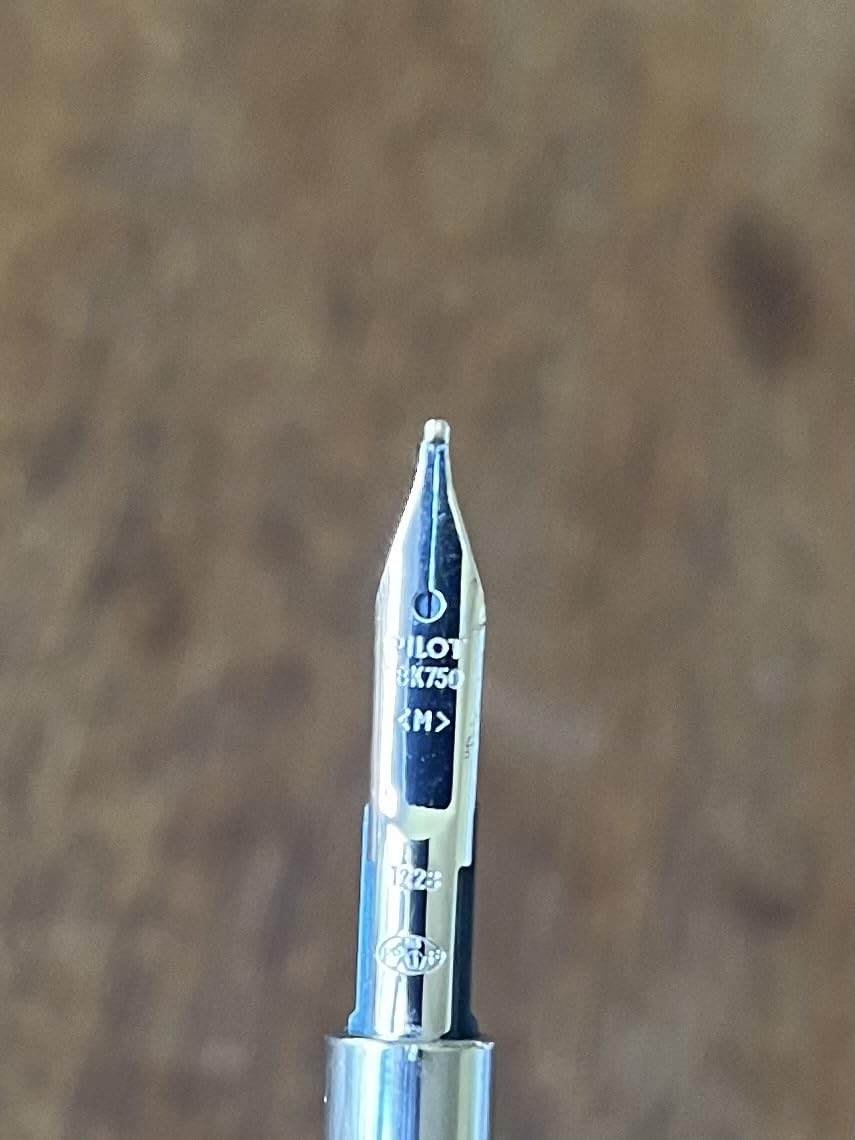 PILOT Vanishing Point Collection Refillable & Retractable Fountain Pen, Matte Black Barrel, Blue Ink, Fine Nib (60580) customer photo 2