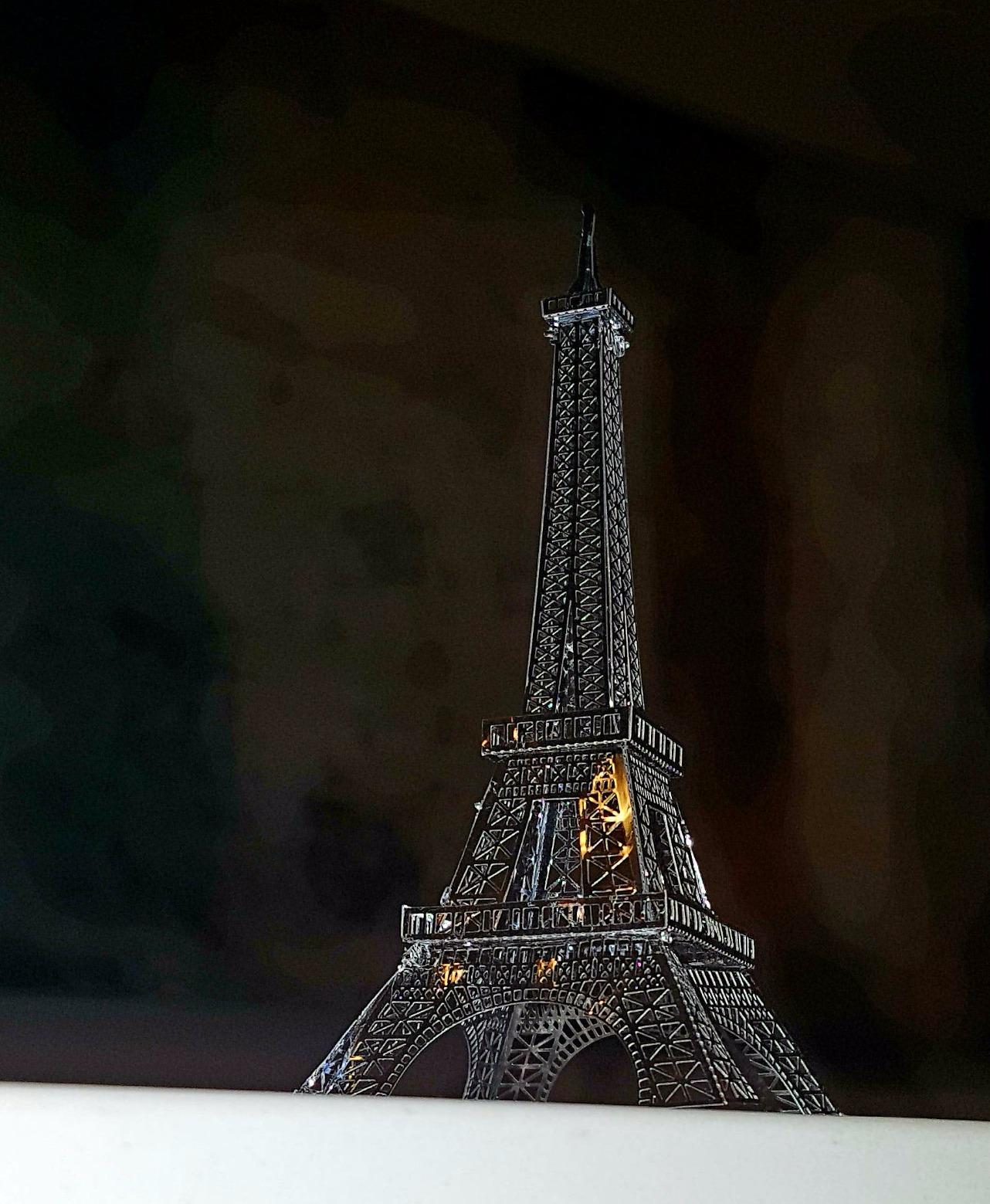 Metal Earth Eiffel Tower 3D Metal Model Kit Fascinations customer photo 1