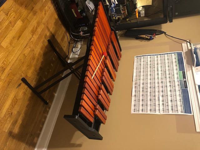 Pearl Academy AMPD30 3.0 Oct Padouk Marimba with X-Style Height Adjustable Stand* customer photo 1