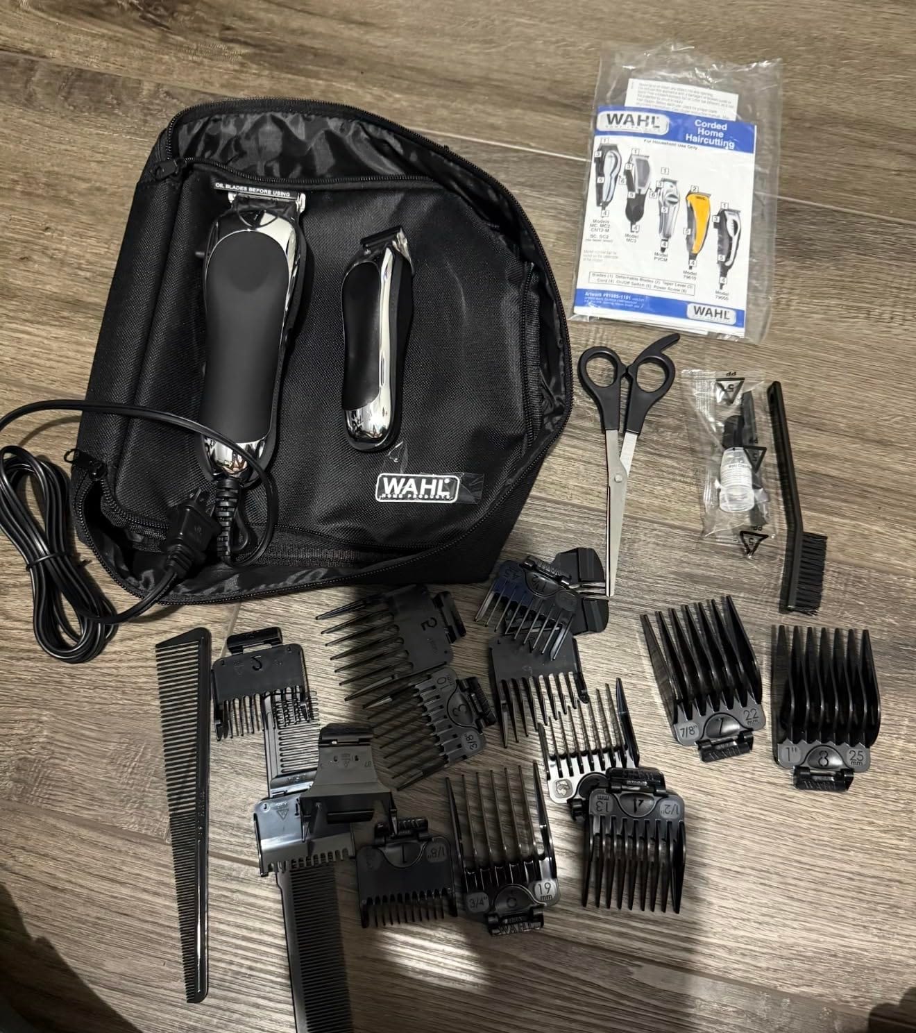 Wahl Clipper USA Deluxe Corded Chrome Pro Complete Hair & Trimming Kit customer photo 1