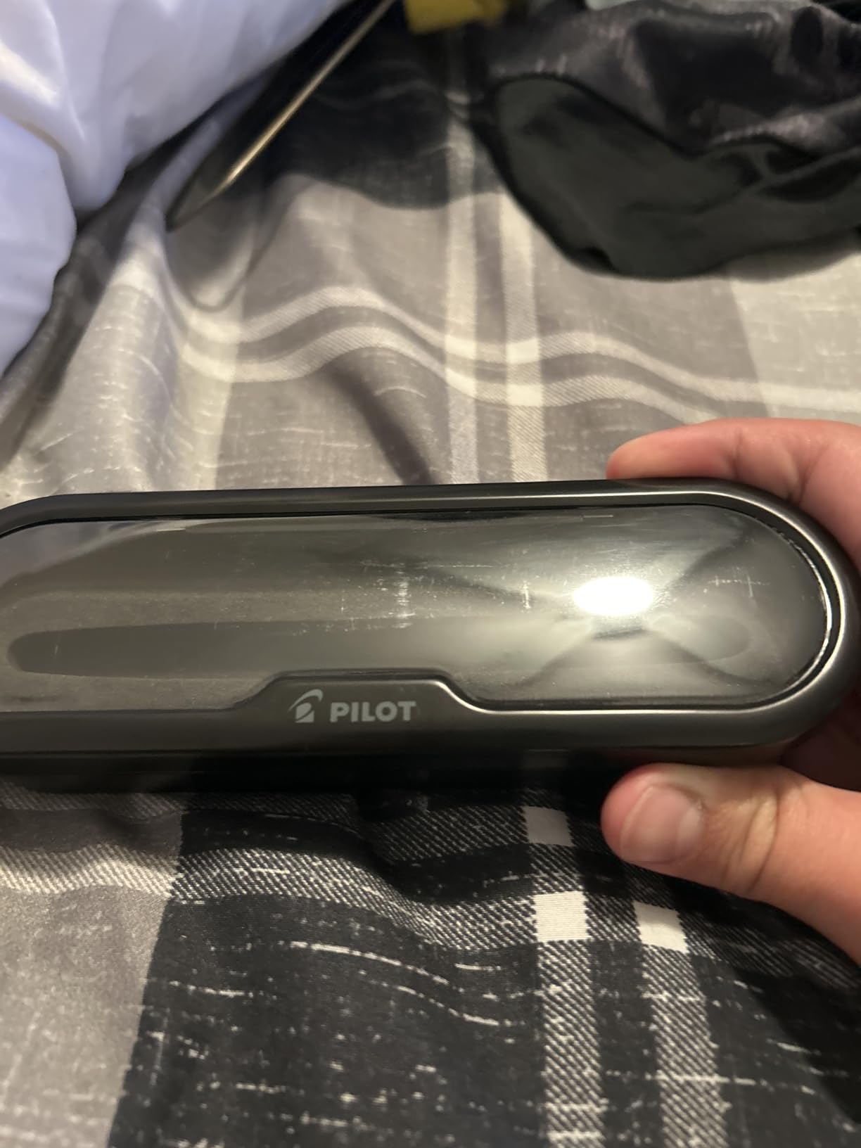 PILOT Metropolitan Collection Fountain Pen, Silver Barrel, Classic Design, Medium Nib, Black Ink (91108) customer photo 2