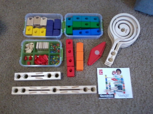 Hape Wooden Quadrilla Marble Run Vertigo Construction with Instruction| 134-PIECE STEM Educational Learning Toys for Kids customer photo 1