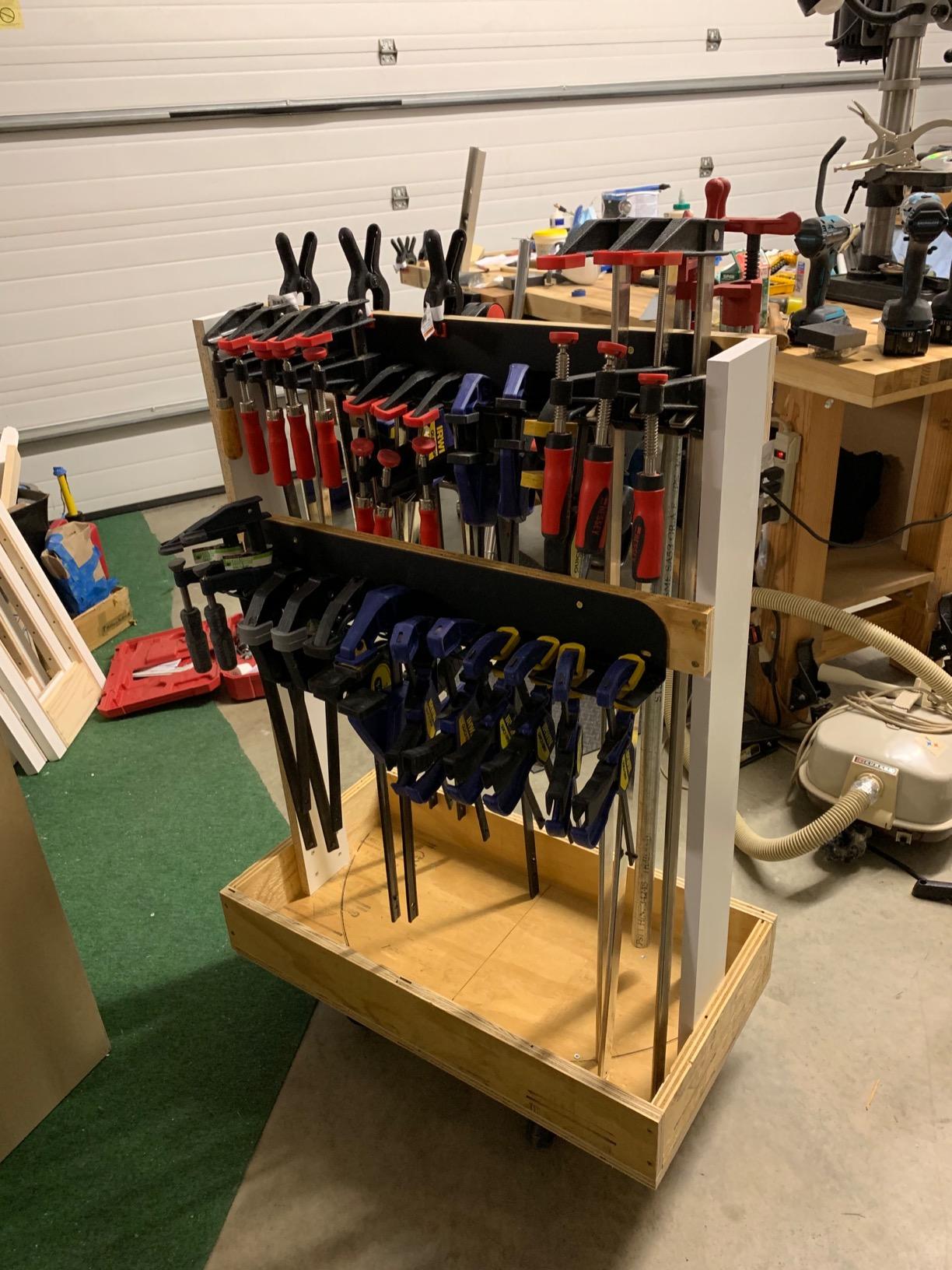 Shop Fox D4333 Clamp Rack Set, 3-Pack customer photo 2
