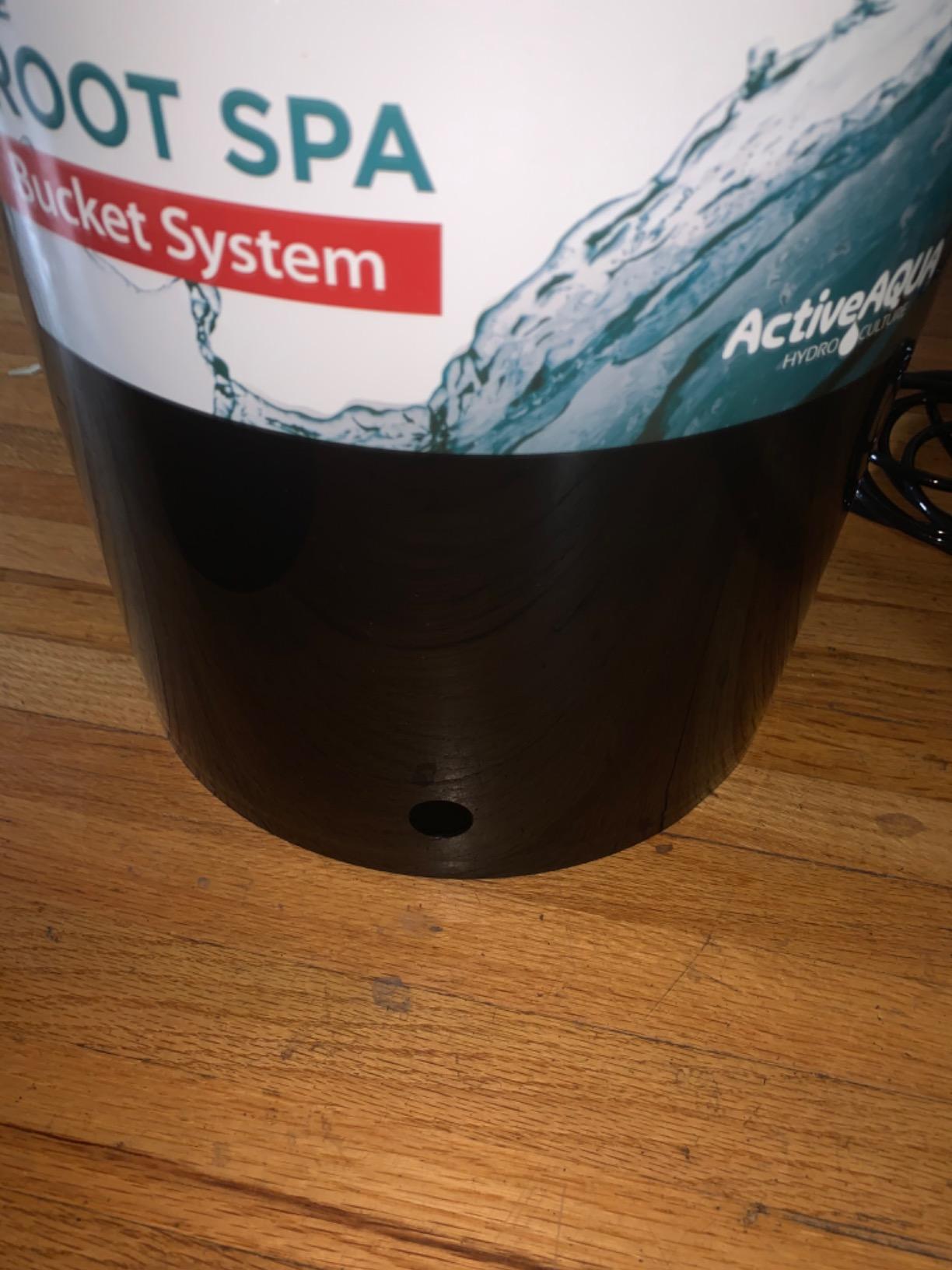 ACTIVEAQUA RS5GAL4SYS Root Spa 5 Gallon Hydroponic 4 Bucket Deep Water Culture Grow Kit System with Multi-Purpose Air Hose and Air Pump, Black customer photo 1