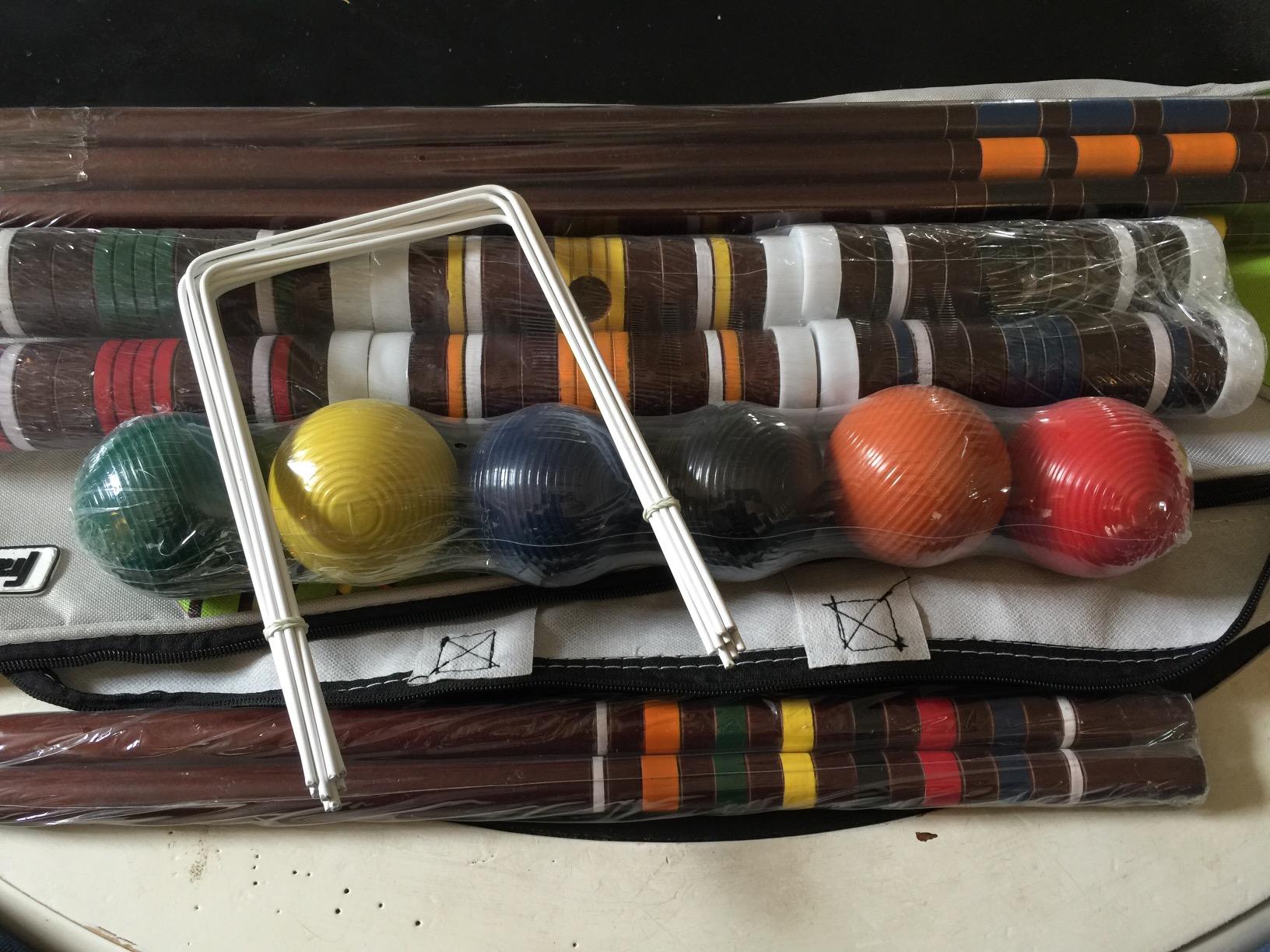 Franklin Sports Intermediate Croquet Set customer photo 2