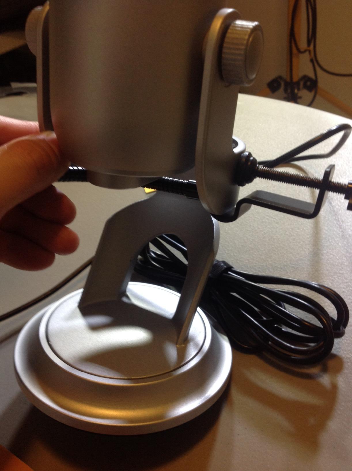 Pop Filter Screen for Microphones - Gooseneck Clamps Compatible with Blue Yeti Microphone - Great Gift customer photo 2