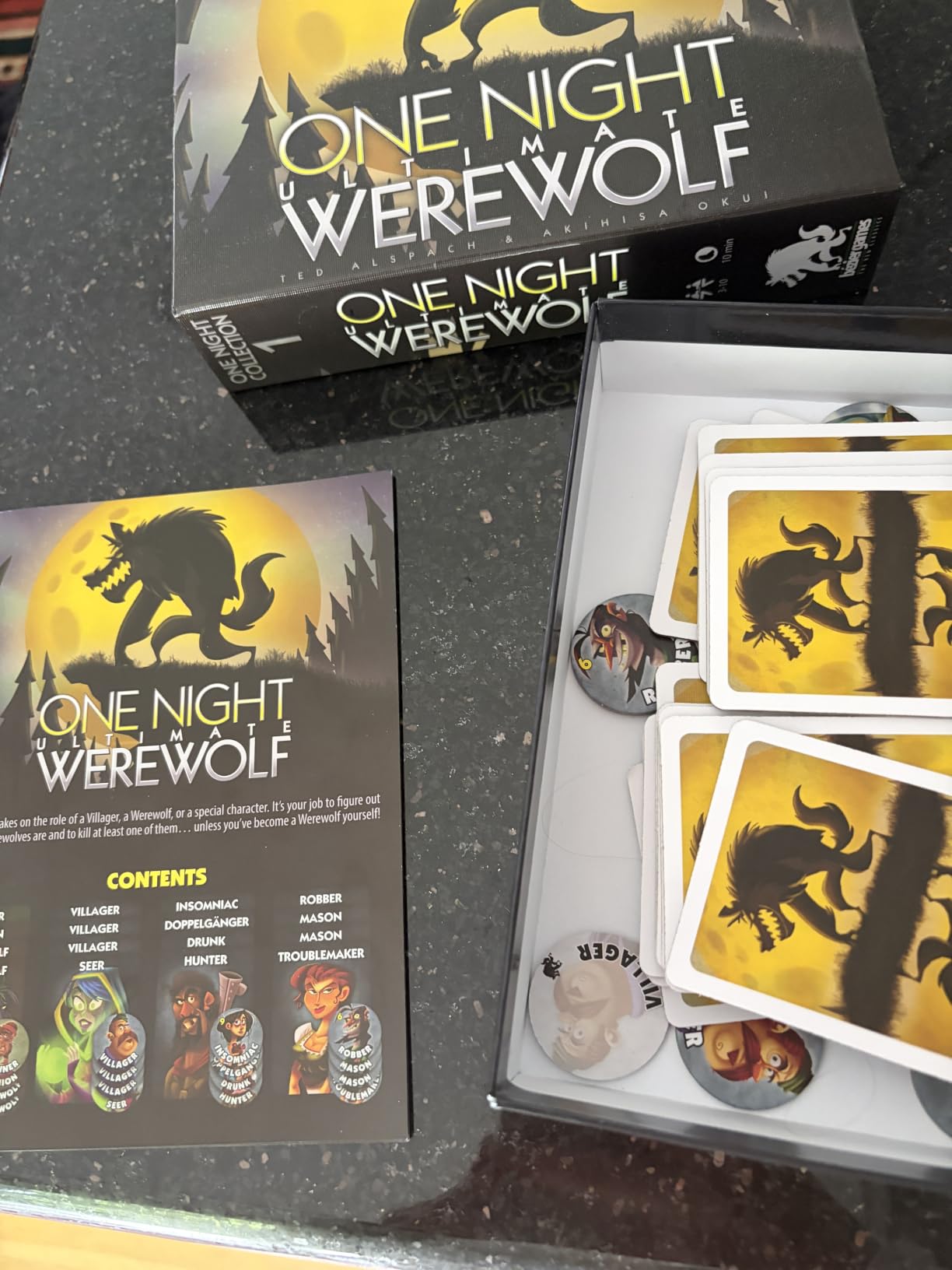 Bezier Games One Night Ultimate Werewolf Fast-Paced Bluffing Party Game customer photo 1