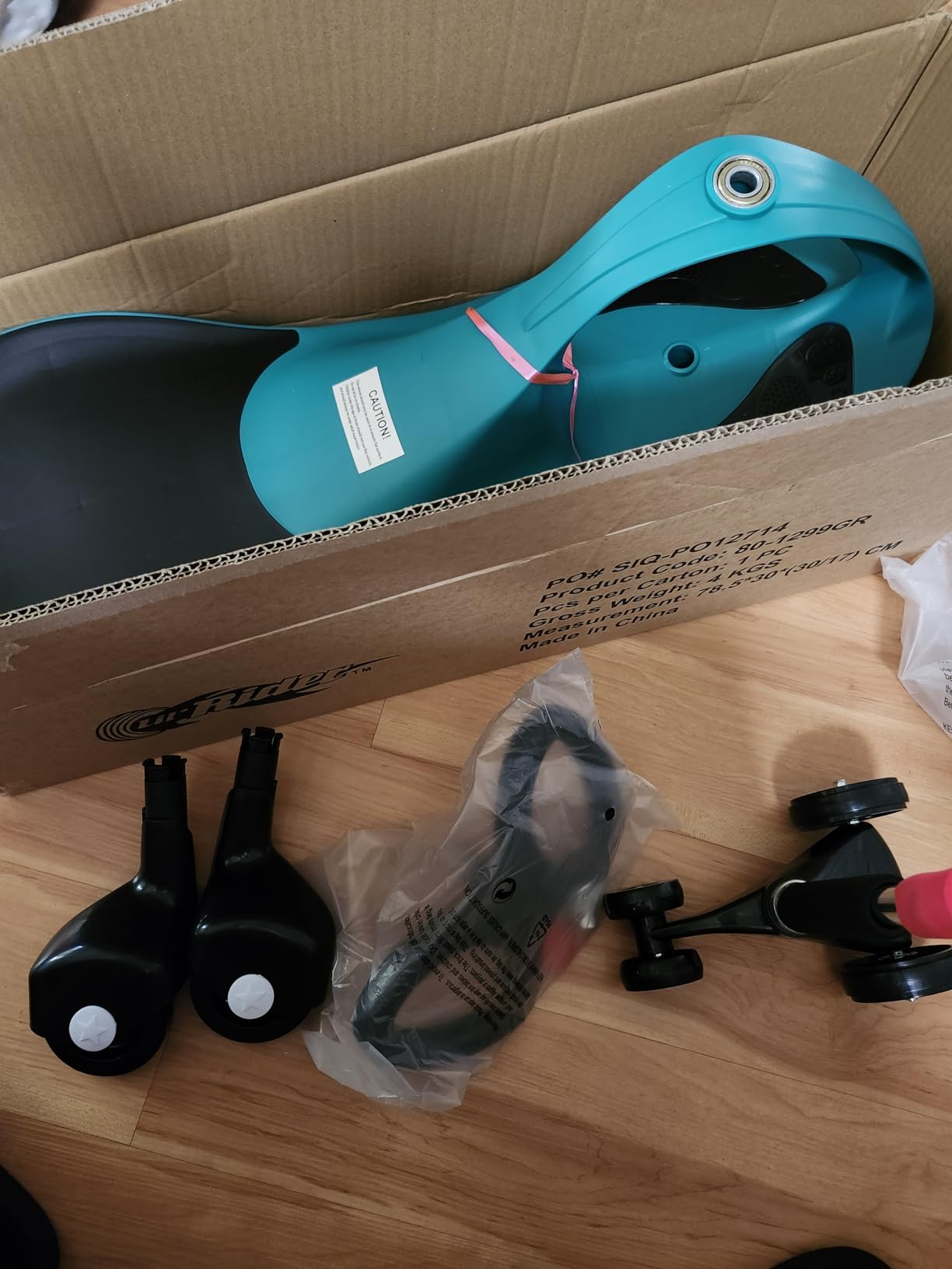 Lil’ Rider Wiggle Car, Ride on Toy for Ages 3 and Up, Blue customer photo 1