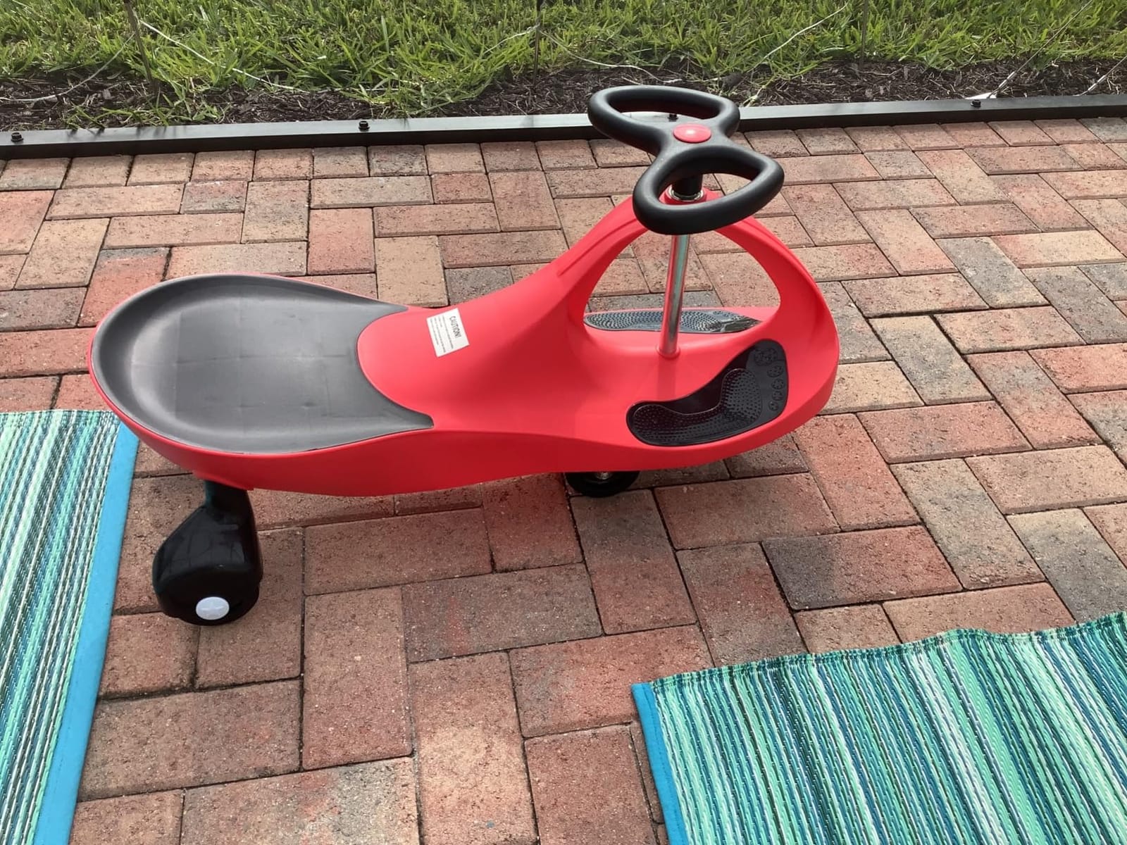 Lil’ Rider Wiggle Car, Ride on Toy for Ages 3 and Up, Blue customer photo 2