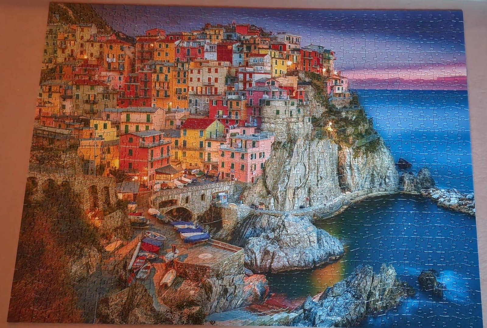 Buffalo Games - Cinque Terre Italy Coastal - 1000 Piece Puzzle for Adults customer photo 1