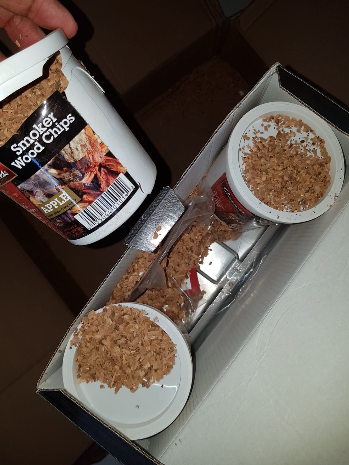 Camerons Original Stovetop Smoker, Oak, Apple, Hickory Wood Chips & Recipes customer photo 1