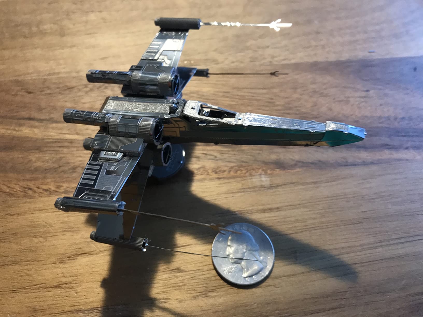 Metal Earth Star Wars X-Wing Fighter 3D Metal Model Kit Fascinations customer photo 1