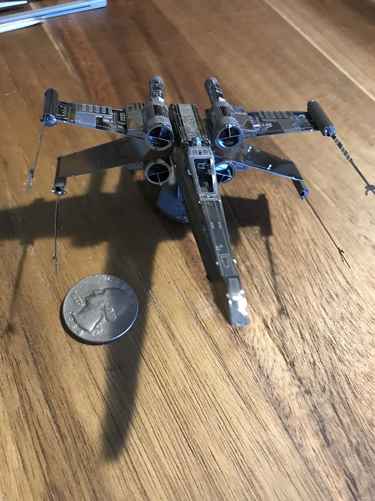 Metal Earth Star Wars X-Wing Fighter 3D Metal Model Kit Fascinations customer photo 2