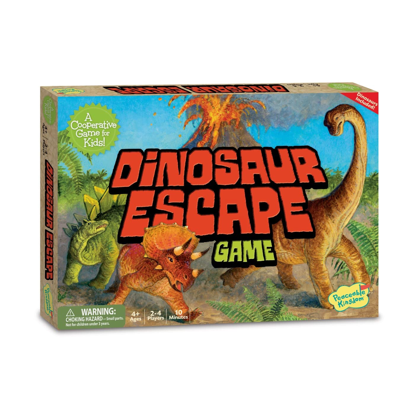 Peaceable Kingdom Dinosaur Escape Cooperative Memory Game of Logic and Luck for 2 to 4 Kids Ages 4+ customer photo 2