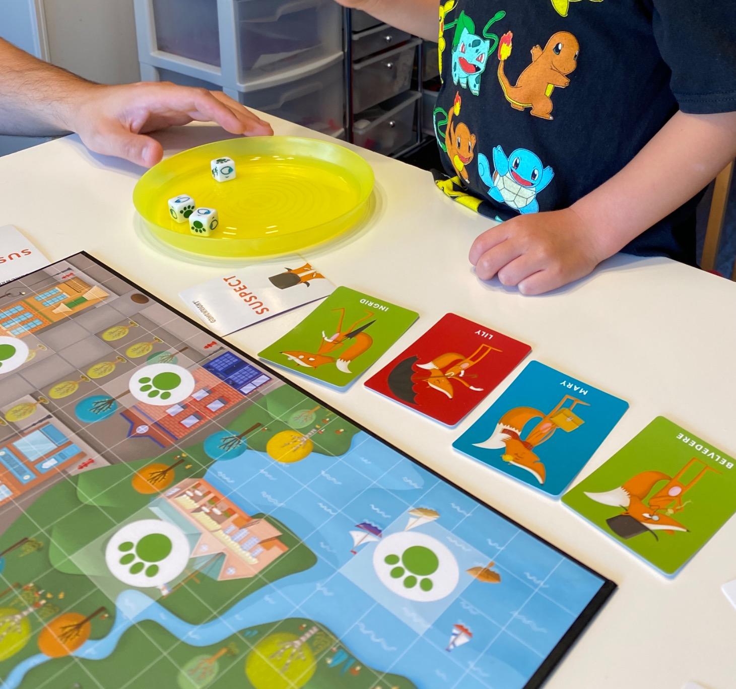 OUTFOXED, A CLASSIC WHO DUNNIT GAME FOR PRESCHOOLERS, 4 players customer photo 1