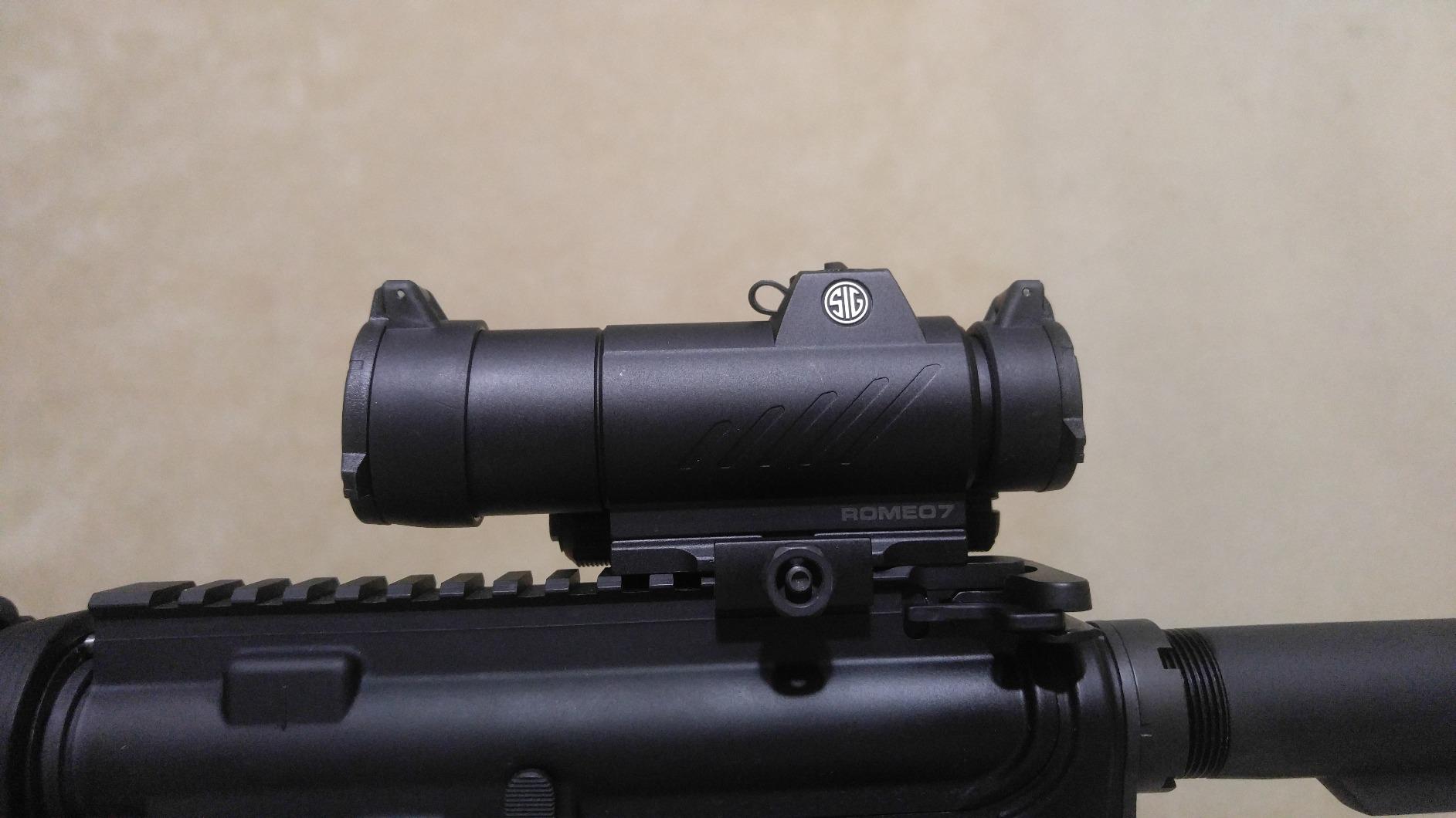 Sig Sauer ROMEO7 1x30mm Closed Full Size 2 MOA Red Dot Sight customer photo 1