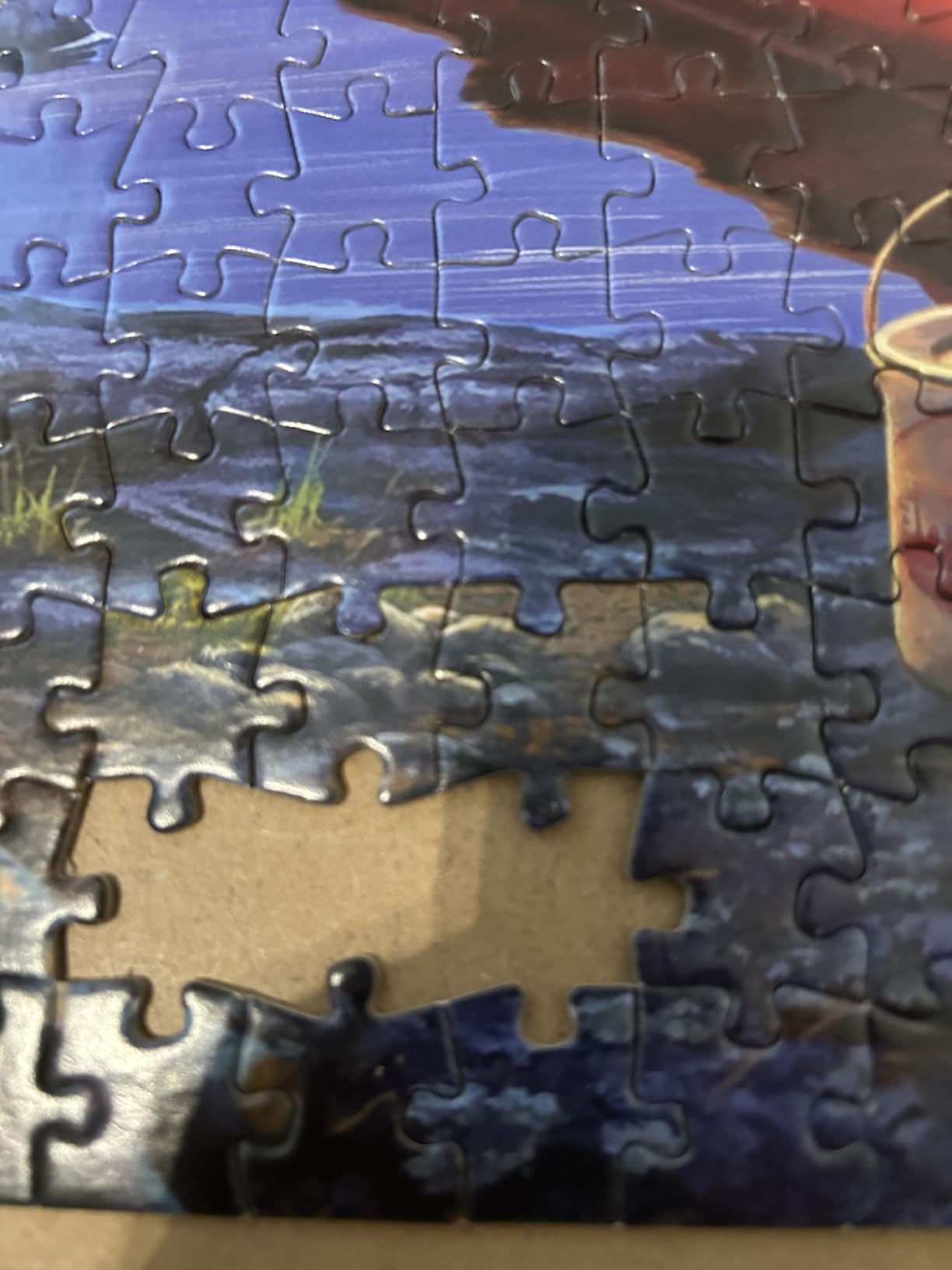 Buffalo Games Darrell Bush Canoe Lake Jigsaw Puzzle, 1000 Piece, for Adults customer photo 1