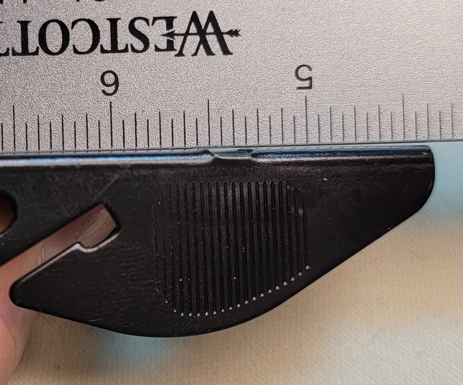 FIRSTINFO Mini Woodworking Hand Plane, Small Lightweight, Alloy Steel customer photo 2