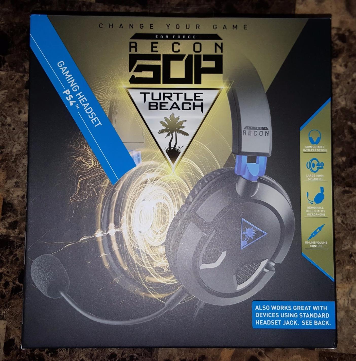 Turtle Beach Recon 50 Wired Multiplatform Gaming Headset for PS5, Xbox, PC customer photo 2