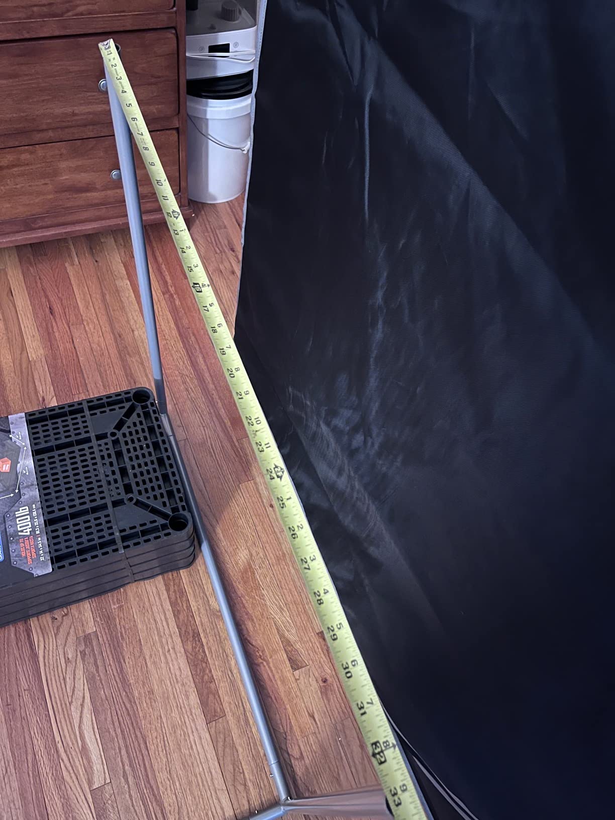 Gorilla Grow Tent Lite Line | Complete 4-Foot by 4-Foot Reflective Hydroponic Grow Tent for Growing Indoor Plants | Steel Interlocking Poles, Windows, Floor Tray customer photo 1
