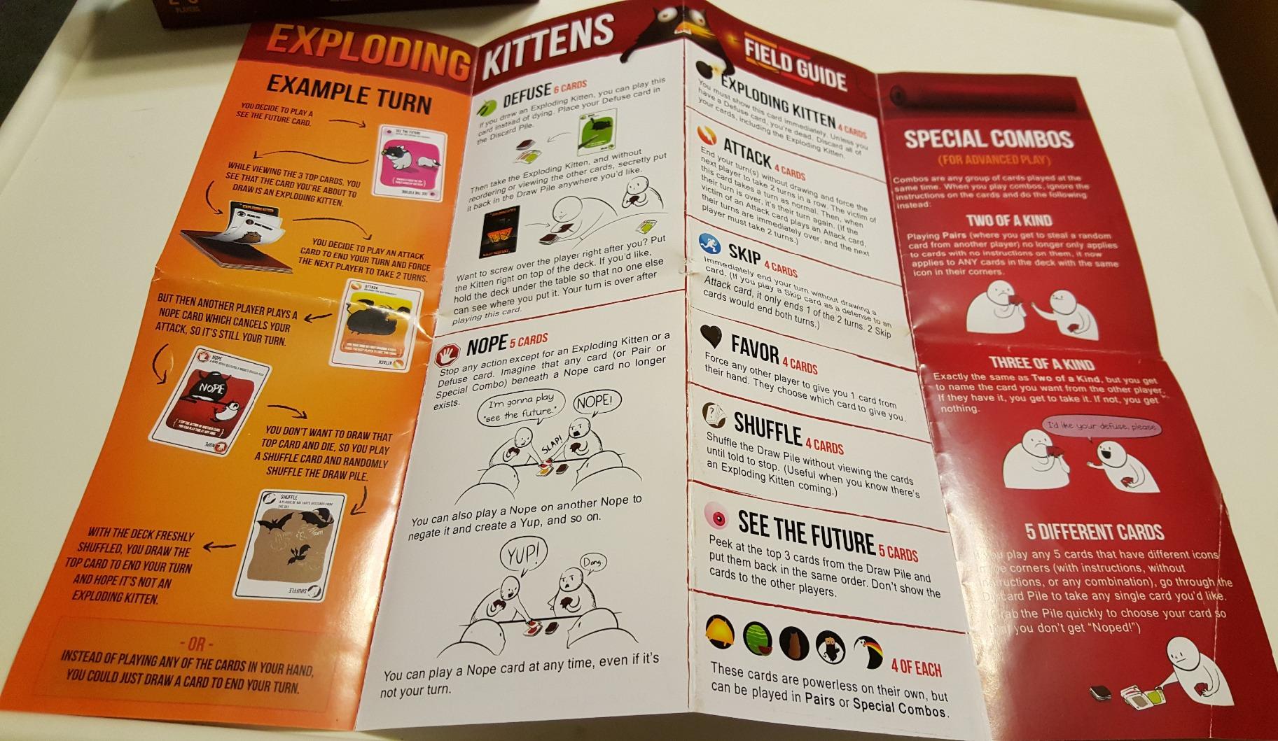 Exploding Kittens Original Edition, 2-5 Players, Ages 7+ Card Game customer photo 1