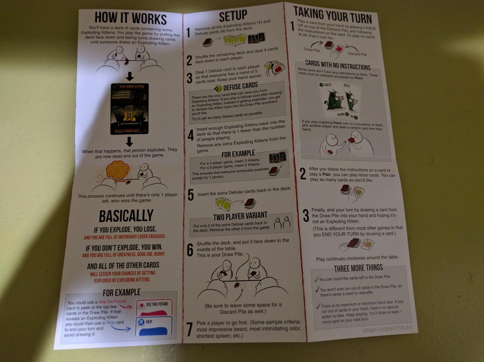 Exploding Kittens NSFW Edition, 2-5 Players, Ages 17+ Card Game customer photo 1