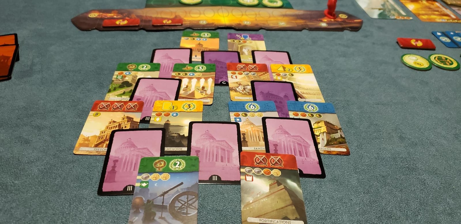 Asmodee 7 Wonders Duel Board Game BASE GAME - Intense Two-Player Battles in the Ancient World, Strategy Game for Kids and Adults, Ages 10+, 2 Players, 30 Minute Playtime customer photo 1